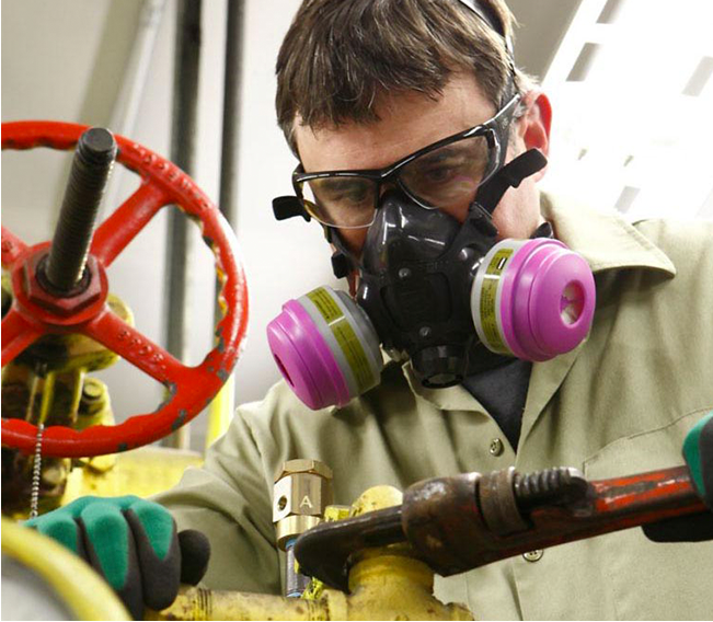 การเลือกใช้งานหน้ากากป้องกันสารเคมี