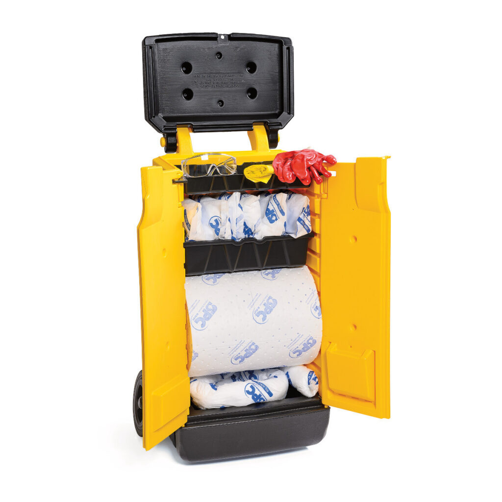 แบบชุดรถเข็น (Mobile Spill Kit)