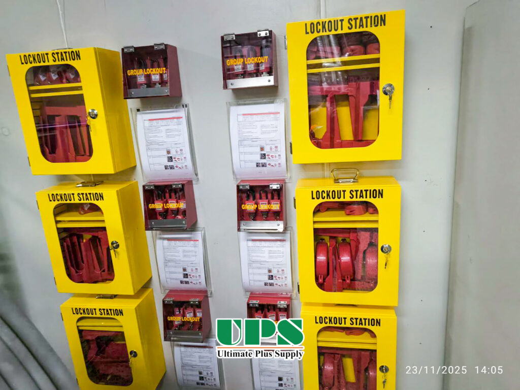 สำรวจ และติดตั้งอุปกรณ์ Lockout Tagout