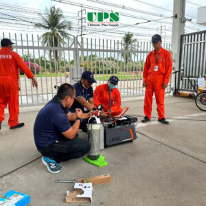 SCBA compressed air service