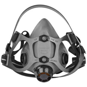 Honeywell, half -front mask, dual pipe type 550030, Niosh standard