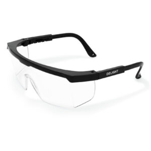 Safety Glasses, Clear Lens, Model BASIC