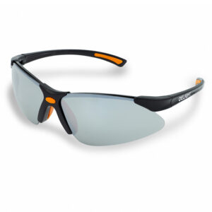 Safety glasses, gray, mercury plastering lens Sporty sporty site
