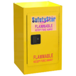 Cabinet for storing wifi, door closure, SELF CLOSE, 12 gallon capacity Model S1012Y-R