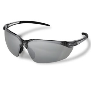 แว่นตานิรภัย เลนส์เทาฉาบปรอทเทา รุ่น SUPERIOR