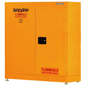 Cabinet for storing flammable substances, Manual, 30 gallon capacity Model M2030Y