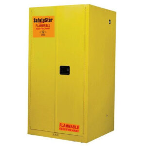 ตู้สำหรับจัดเก็บสารไวไฟ ประตูปิด Manual ความจุ 60 แกลลอน รุ่น M2060Y