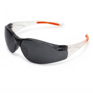 แว่นตานิรภัย เลนส์เทา ดีไซน์เพิ่มความปลอดภัย รุ่น SUPERSAFE