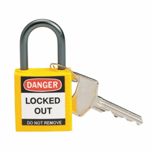 Yellow lock key. Model 118930