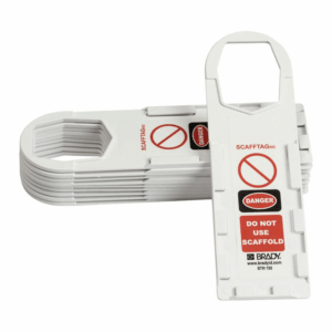Do not use scaffold warning sign for interior / outside the building. Model 831415