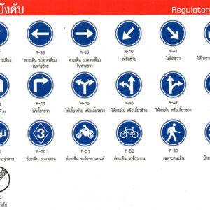 ป้ายบังคับ จราจร