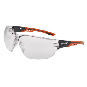 Clear lens safety glasses, NESS+ model