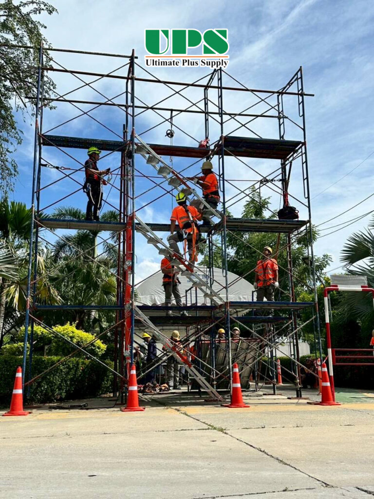 การอบรมความปลอดภัยในการทำงานที่สูง บ. sibelco