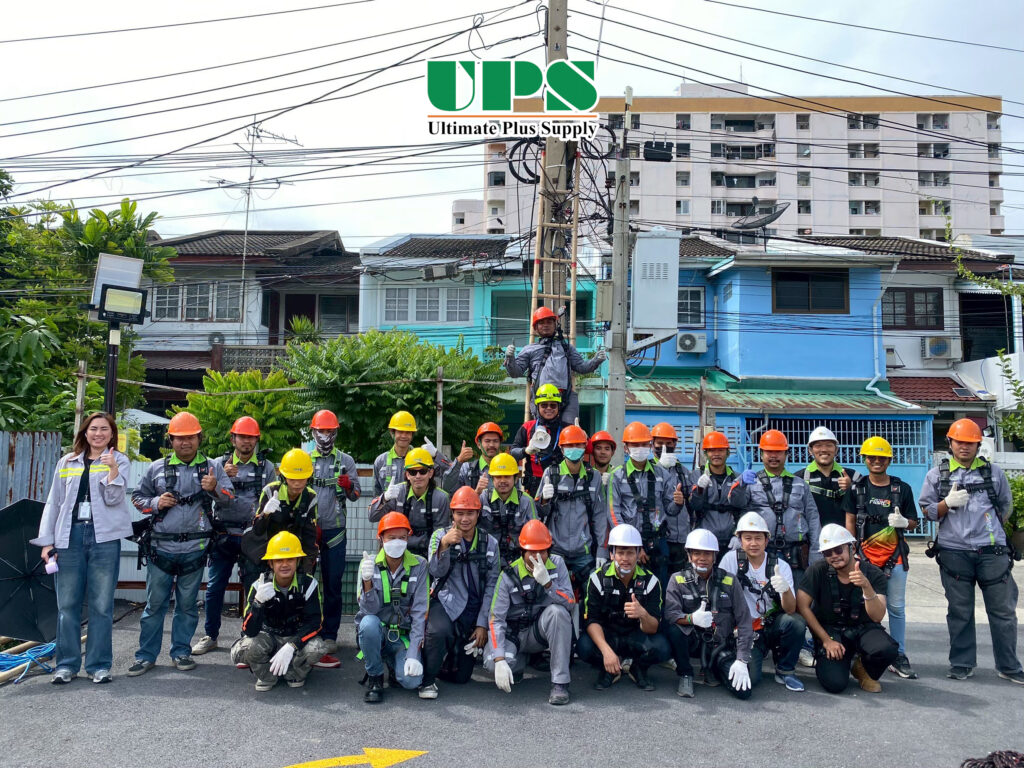 การอบรมความปลอดภัยในการทำงานที่สูง บ. AIS
