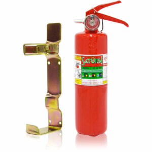 Dry chemical fire extinguisher 2 pounds 1A-2B (with strap)