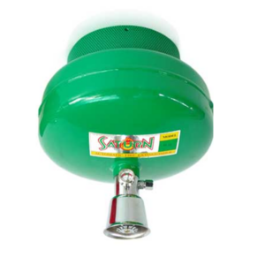 Auto fire extinguisher, NON CFC type, size 10 pounds.