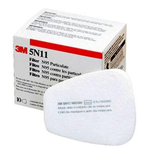 3M แผ่นกรองฝุ่น ฟูมโลหะ ละออง N95 รุ่น 5N11