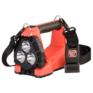 Streamlight Vulcan 180 Lantern flashlight is a fine spot. 180 degrees, high brightness, 1,200 lumens, 548 meters long, waterproof, shockproof. Prevent sparks Can shine on both the front and back