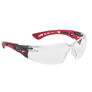 Rush Plus clear lens safety glasses