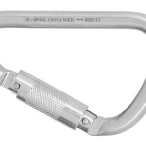 คาราบิเนอร์ Carabiner สเเตนเลส (Stainless Steel) แบบดับเบิ้ลล็อค