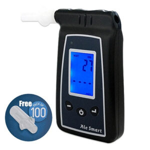 เครื่องเป่าแอลกอฮอล์ AT8020 พร้อมหลอดเป่า 100 หลอด