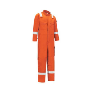 Flame-Resistant Coverall Made from Westex® DH 6.5 oz Fabric – Model FRC-WT6.5