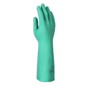 ถุงมือไนไตรแบบยาว กันสารเคมี กันน้ำมัน ยี่ห้อ EXCIA รุ่น CT037