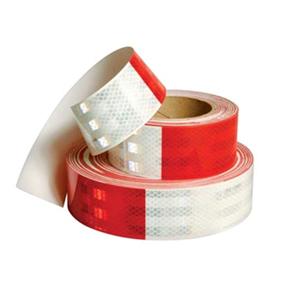 Reflective tape next to the truck 836A-2
