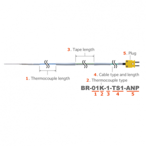 Anritsu temperature model BR Series