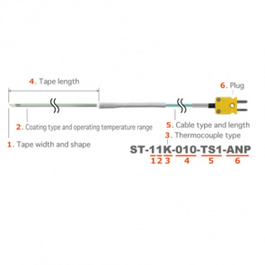 โพรบวัดอุณหภูมิ รุ่น ST series