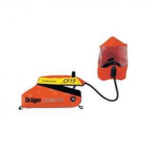 Portable respirator, Hood, Orange, Draager CF15