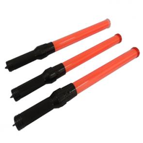 Traffic light baton flashes in 3 steps