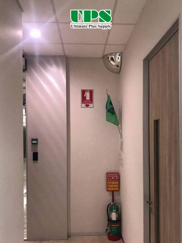 งานติดตั้งกระจกโดม 180 องศา บริษัท วีนิไทย จำกัด (มหาชน)