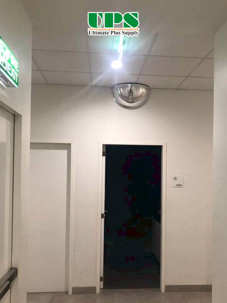 งานติดตั้งกระจกโดม 180 องศา บริษัท วีนิไทย จำกัด (มหาชน)