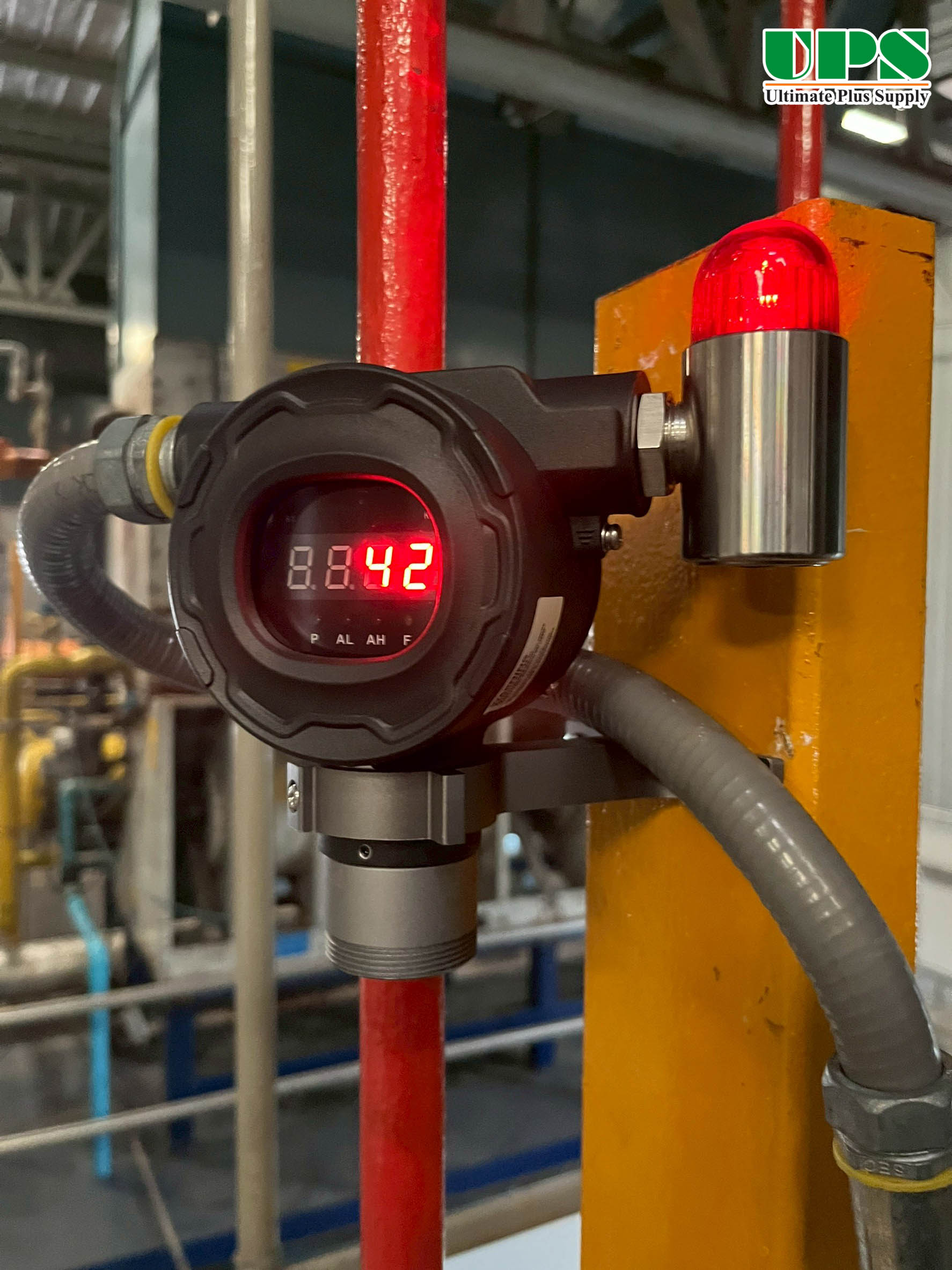งานติดตั้ง Fixed Gas Detector บริษัท เคซีจี คอร์ปอเรชั่น จำกัด (มหาชน) สาขาเทพารักษ์
